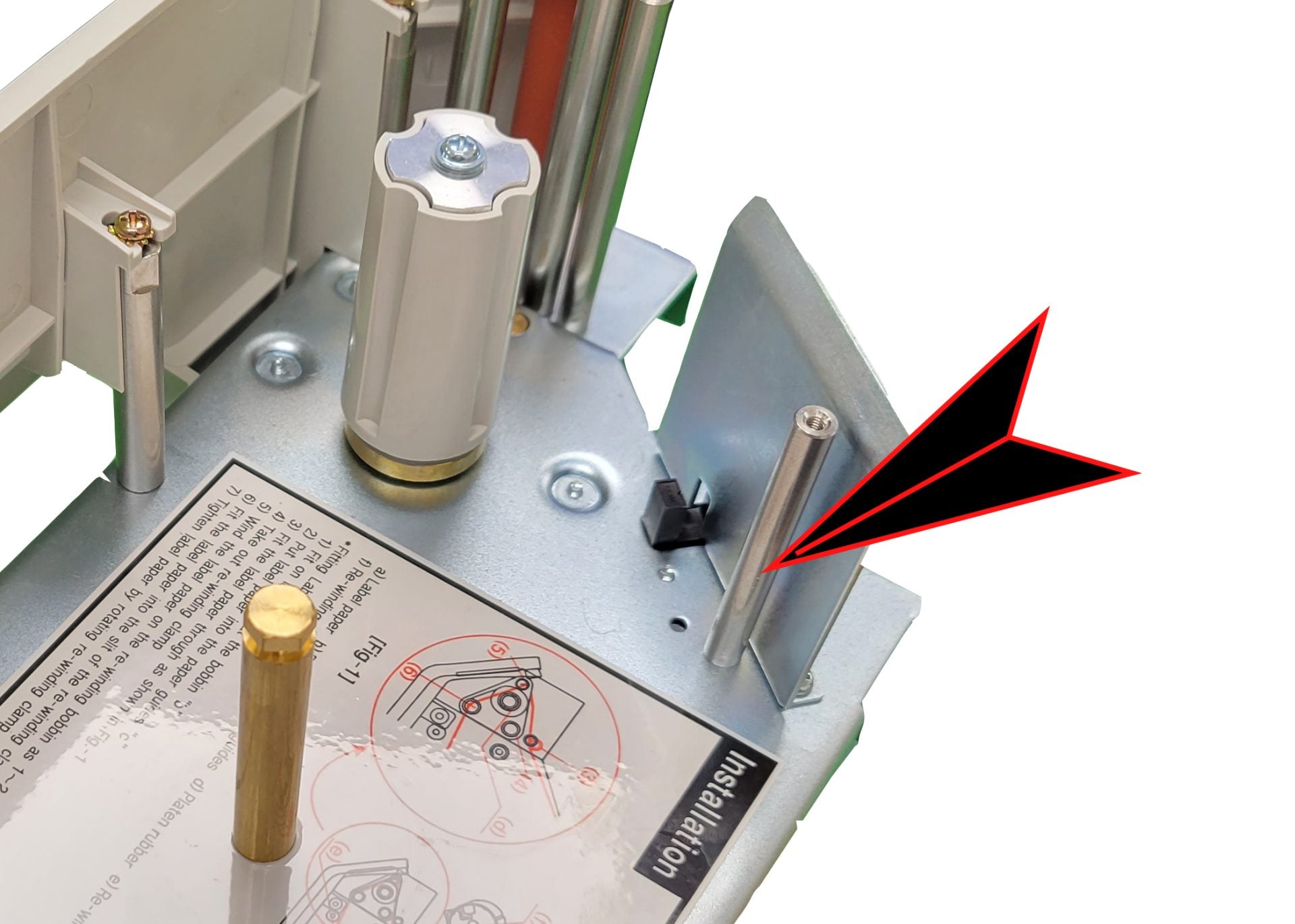 EW LS-100 Gap Guide Shaft -A