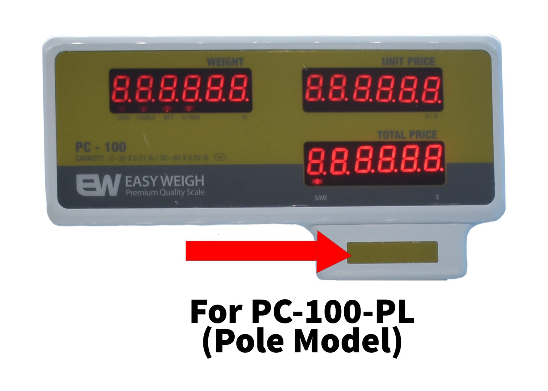 PC-100 Logo Plate (Pole Model)