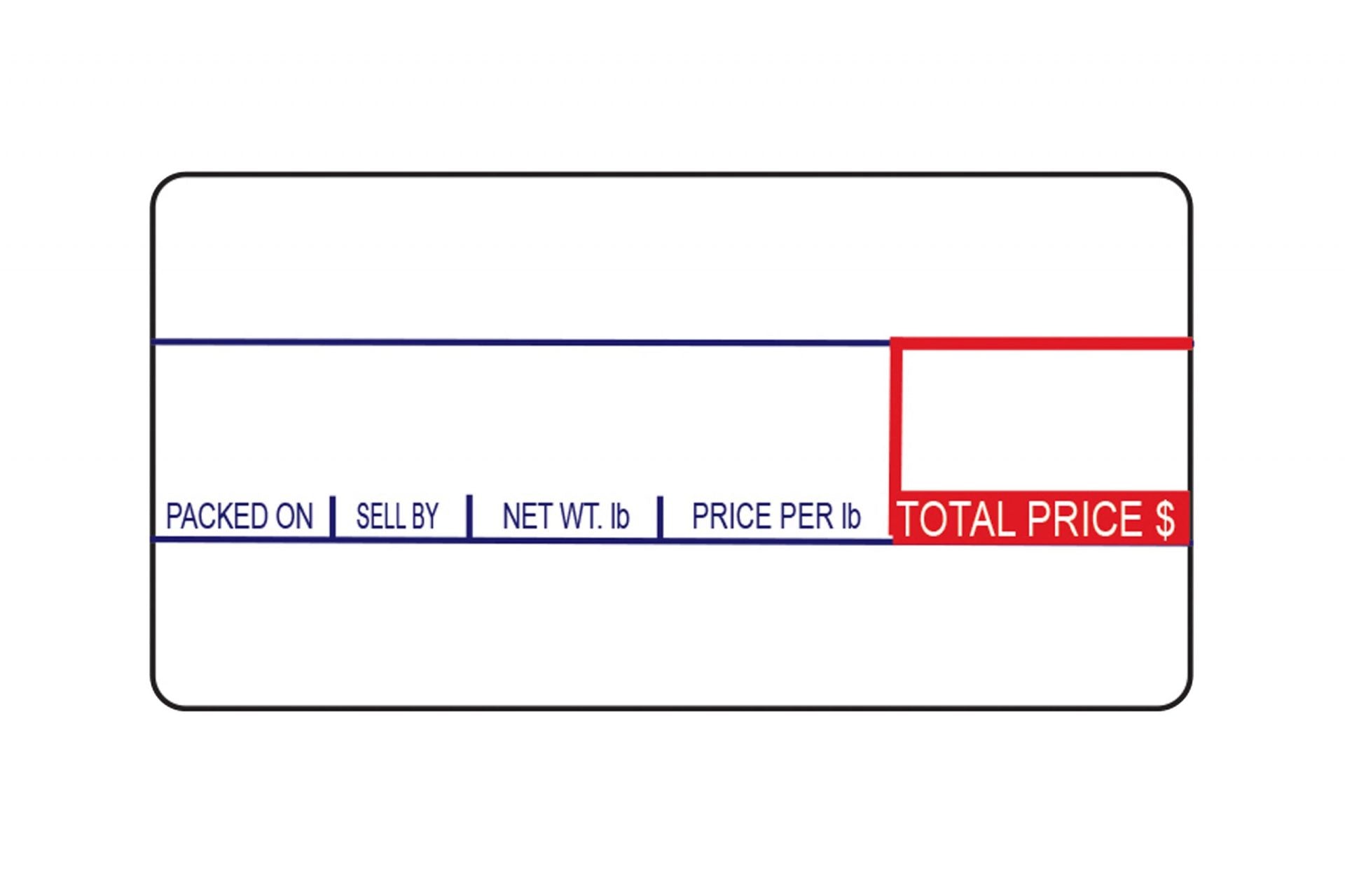 CL-8000, Non-UPC Direct Thermal Label