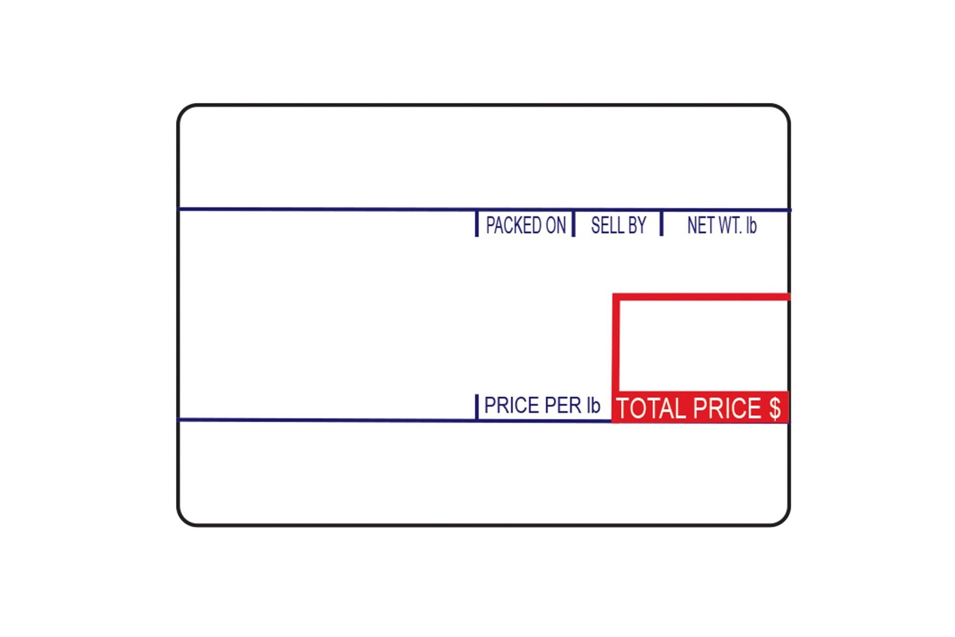 CL-8010, UPC Barcode Direct Thermal Label