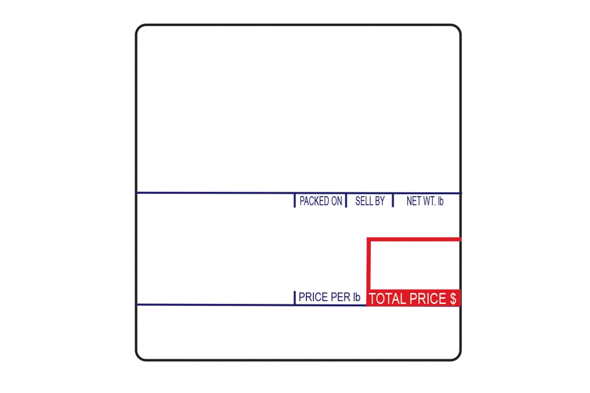 CL-8020, UPC Barcode, Ingredients Direct Thermal Label