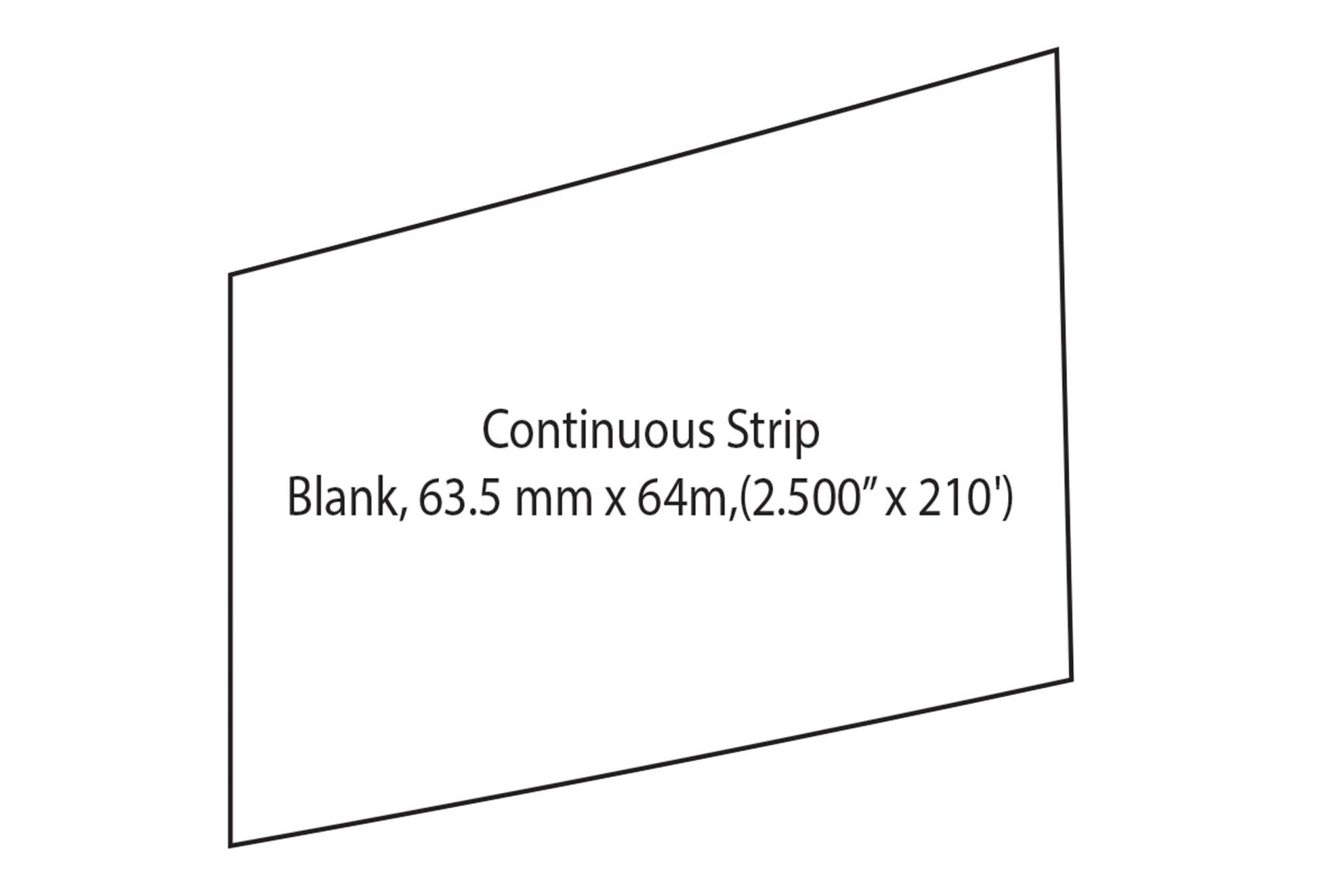 CL-8050, Continuous Strip Blank Direct Thermal Label