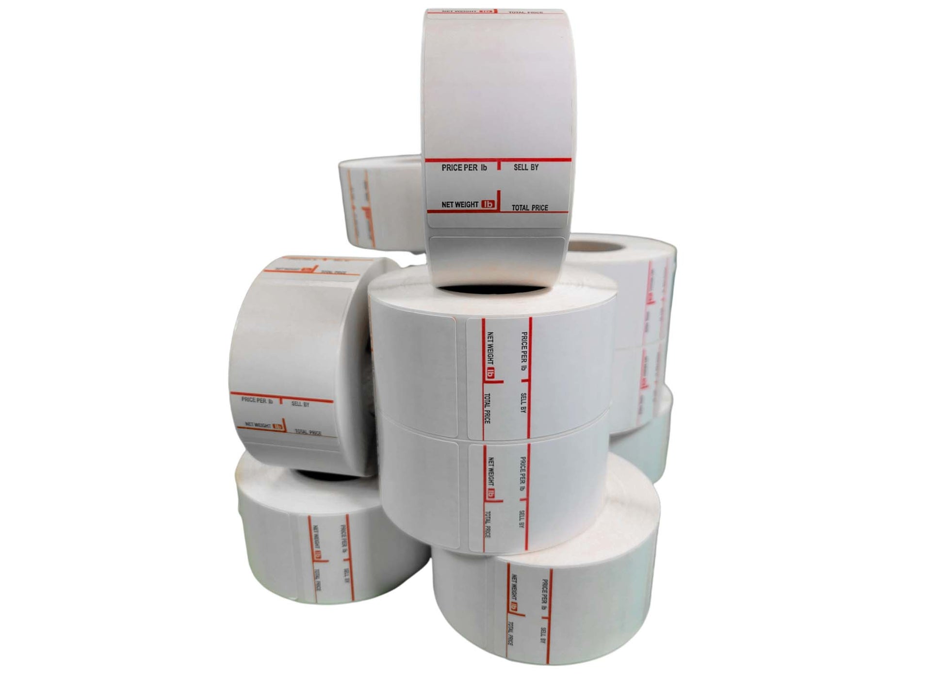 Barcode Direct Thermal Label Compatible With Digi Scale