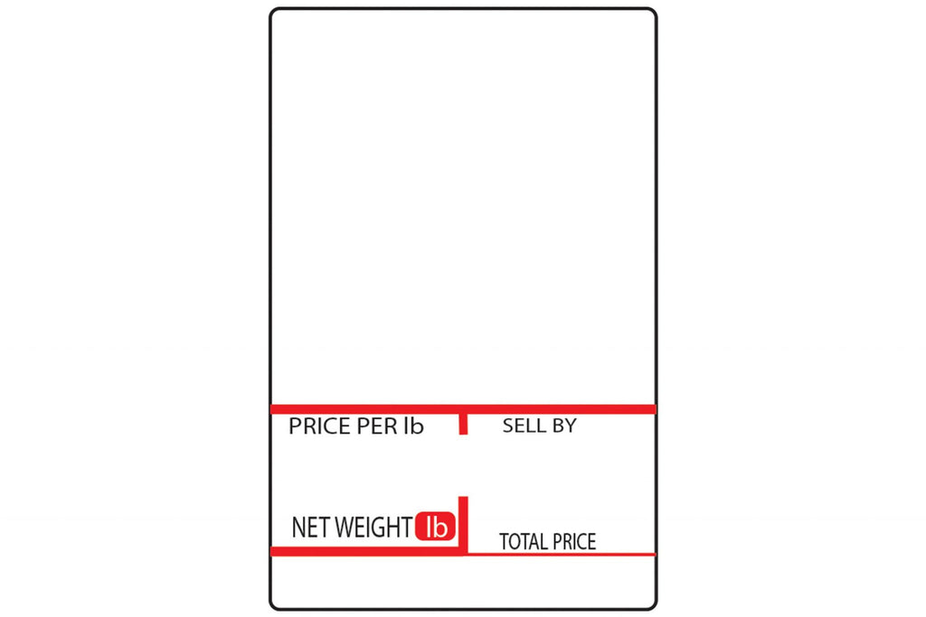 Barcode Direct Thermal Label Compatible With Digi Scale