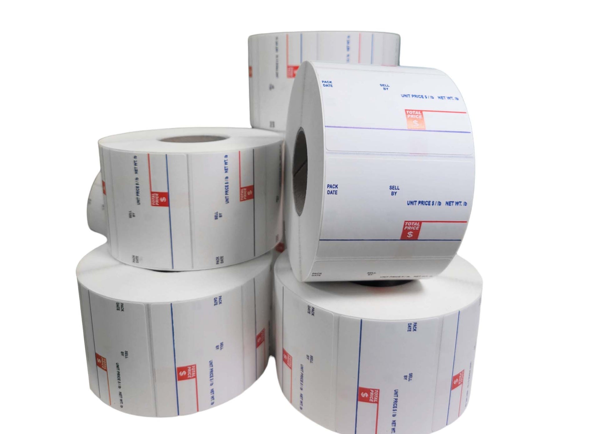 UPC Barcode Direct Thermal Label Compatible With Digi Scale