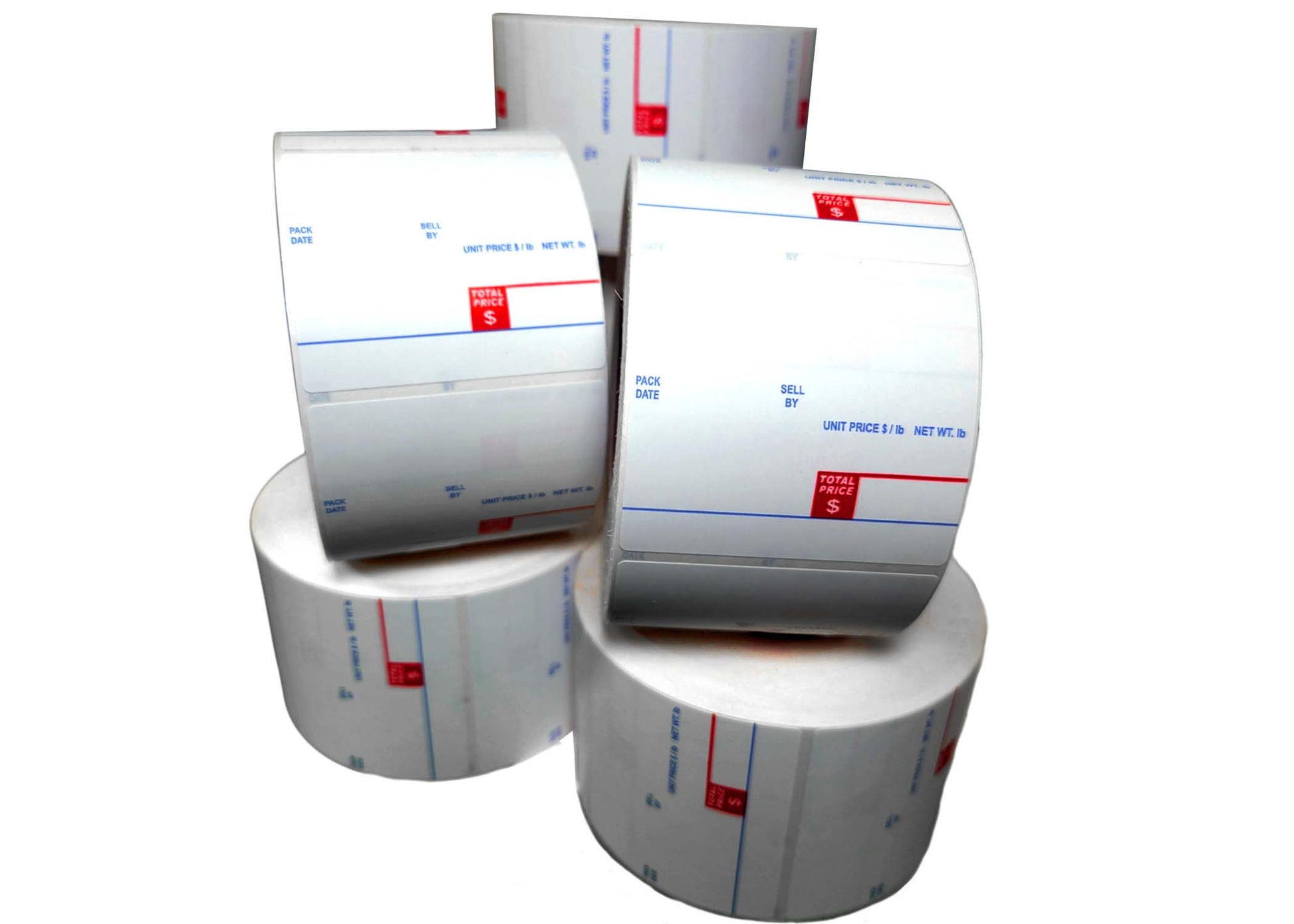 Ingredients UPC Barcode Direct Thermal Label Compatible With Digi Scale
