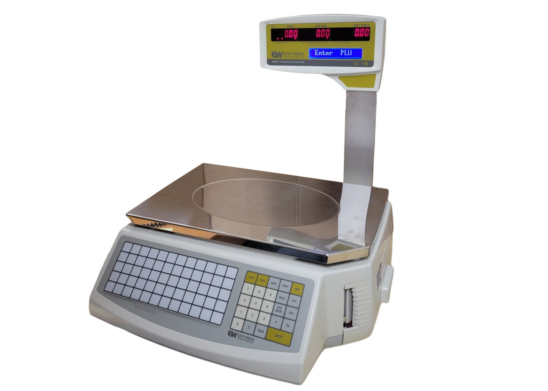 Easy Weigh LS100 Printing Barcode Label Scale