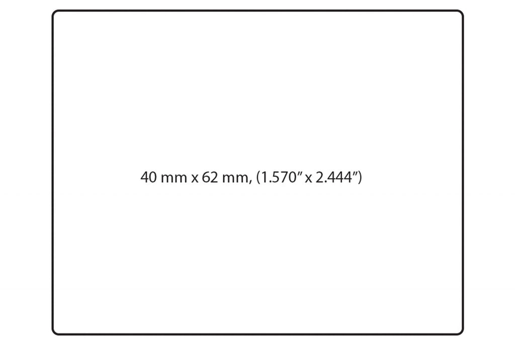 Blank UPC Barcode Thermal Label Compatible With Toledo Label Scale