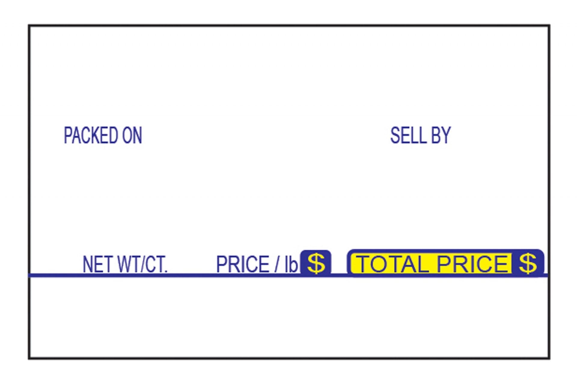 TL-2740, Non-UPC, Direct Thermal Label